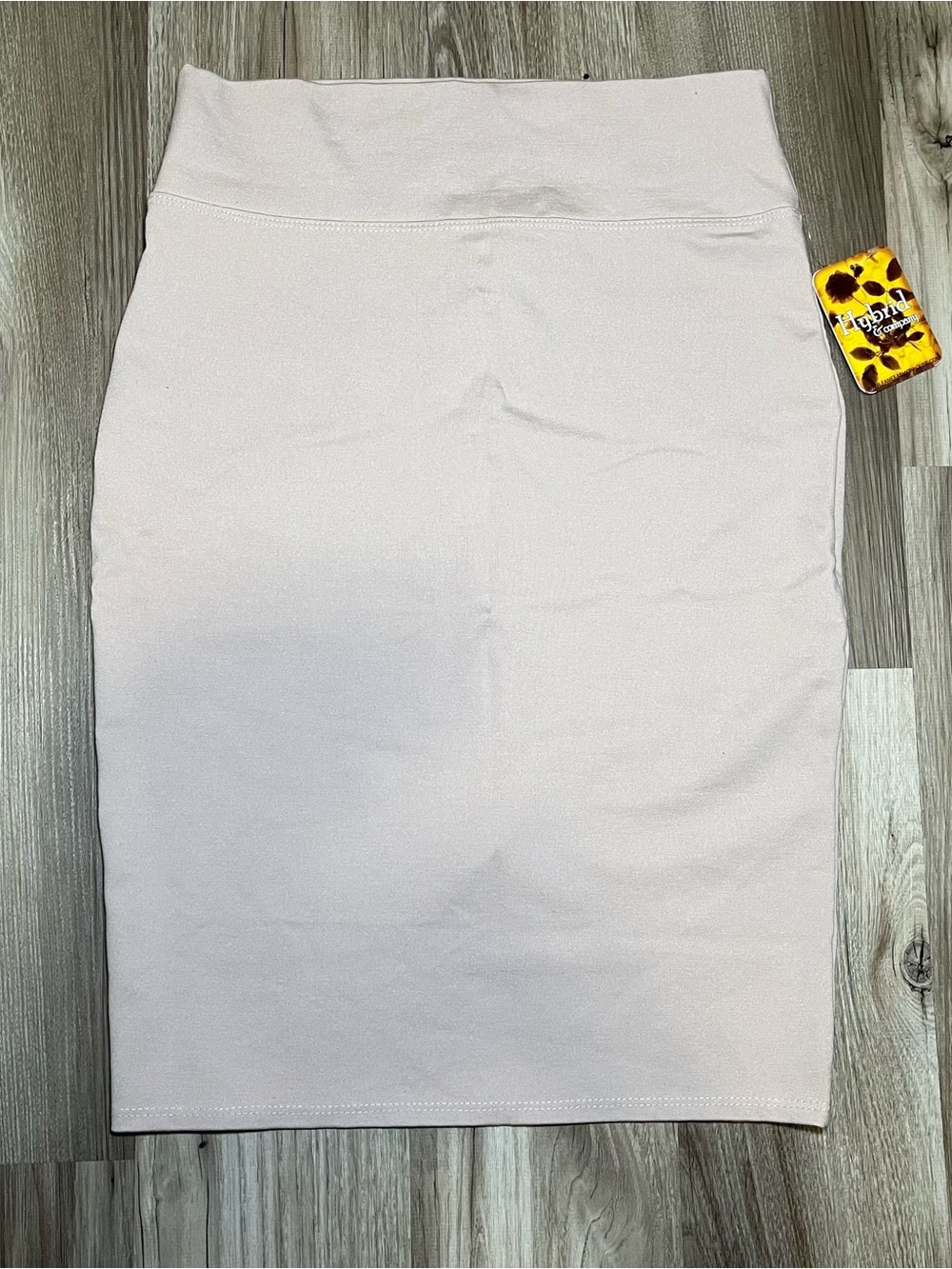 Hybrid & company tan Pencil Skirt